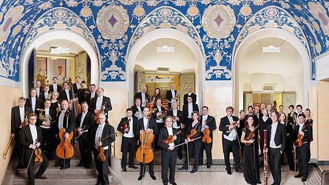 Das Münchner Rundfunkorchester im Prinzregententheater.