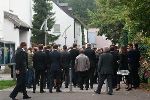In Waldtrudering nehmen Angehörige und Freunde Abschied