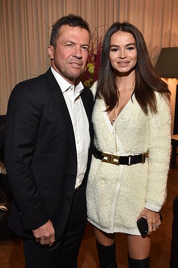 Lothar Matthäus mit Frau Anastasia