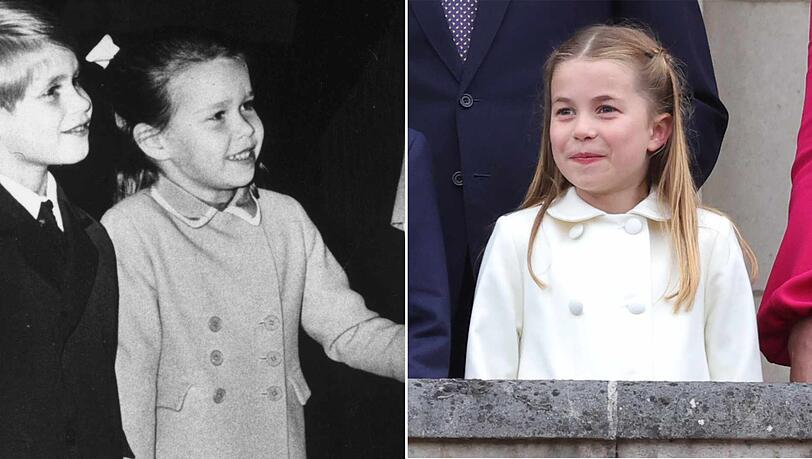 Lady Sarah Chatto und Prinzessin Charlotte haben eine verblüffende Ähnlichkeit