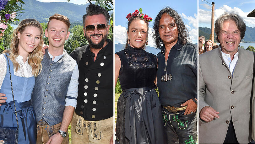Auf Gut Kaltenbrunn am Tegernsee feiern die Promis den Almauftrieb als Sommer-Edition... Auf Gut Kaltenbrunn am Tegernsee feiern die Promis den Almauftrieb als Sommer-Edition...