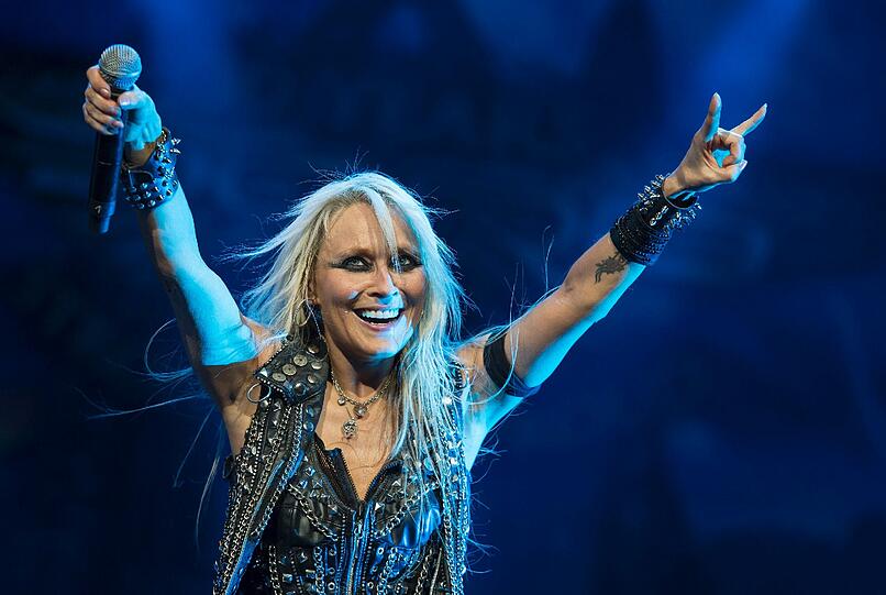 Doro Pesch feierte in Wacken ihr 30jähriges Bühnenjubiläum.