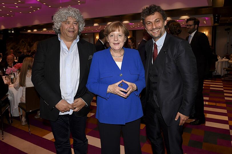 Lorenz Nasturica-Herschcowici, Angela Merkel und Jonas Kaufmann