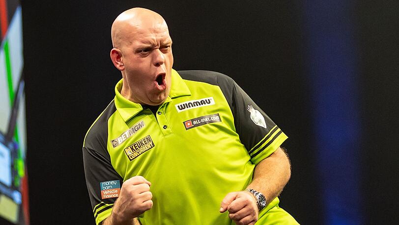 Van Gerwen ist im Finale leichter Außenseiter.