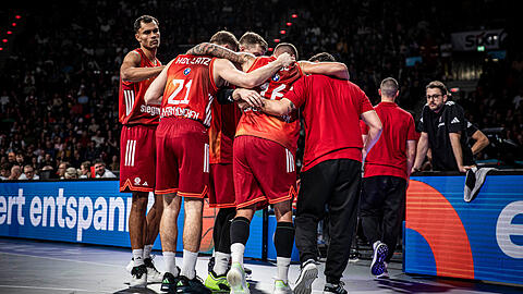 Für Stefan Jovic war die Partie gegen Bamberg wegen einer schmerzhaften Kapselverletzung vorzeitig beendet.