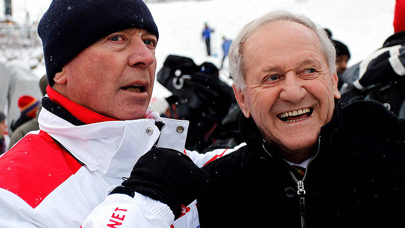 Karl "Charly" Kahr (rechts) gilt einer der erfolgreichsten Trainer in der österreichischen Geschichte.
