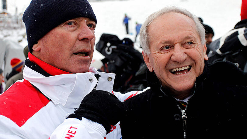 Karl "Charly" Kahr (rechts) gilt einer der erfolgreichsten Trainer in der österreichischen Geschichte. Karl "Charly" Kahr (rechts) gilt einer der erfolgreichsten Trainer in der österreichischen Geschichte.