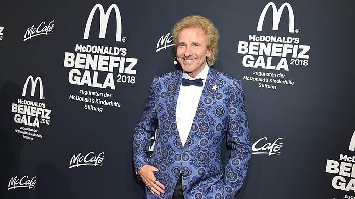 Ein Bild vom Samstagabend: Thomas Gottschalk bei der McDonald's-Gala in München.