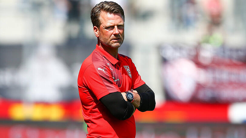 Steht nun beim VfR Aalen an der Seitenlinie: Rico Schmitt
