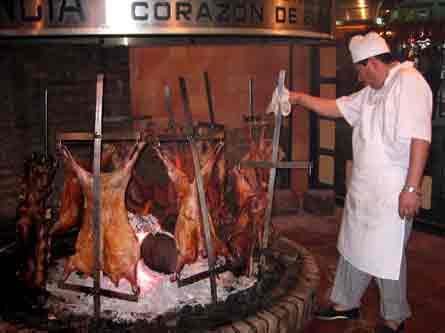 Buenos Aires: Grillmeister im Restaurant La Estancia