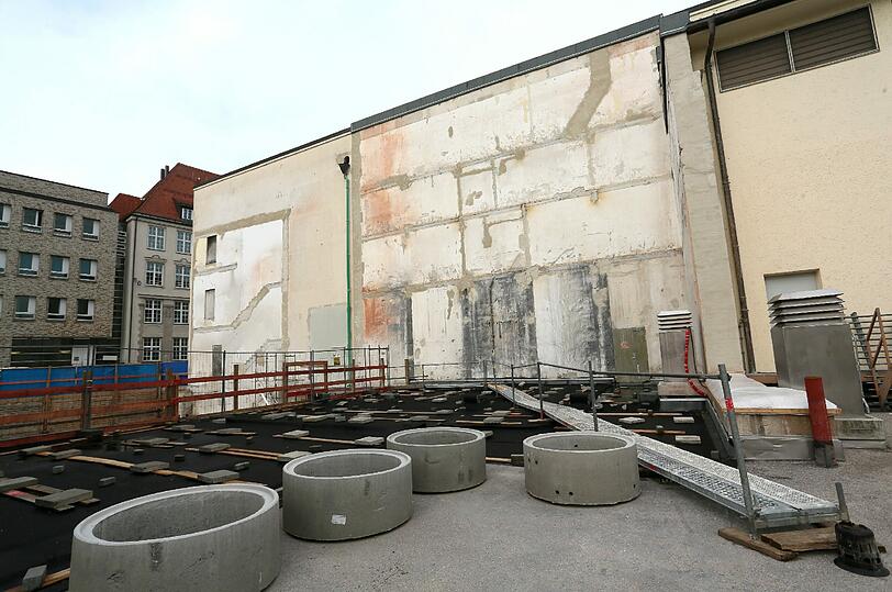 Momentan ist auf dem Gelände Baustelle.