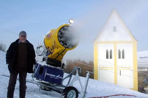 Horst Strelow hat das Ski-Projekt initiiert