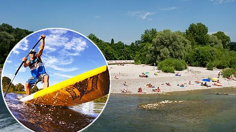 Gute Nachrichten: Auf der Isar gelten einige Sonderregelungen.