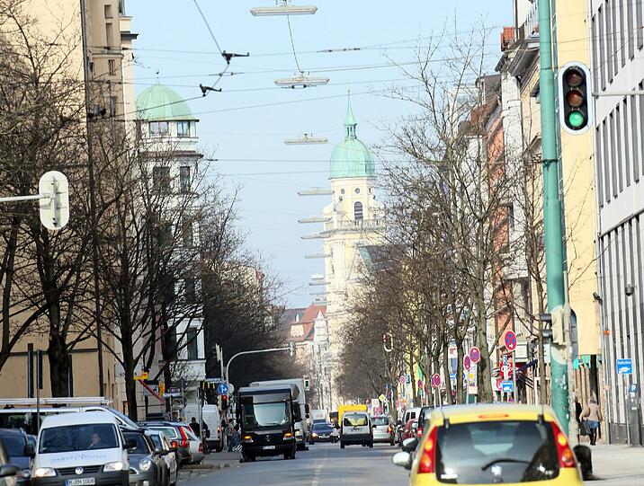 Schick schaut sie aus, die Maxvorstadt.