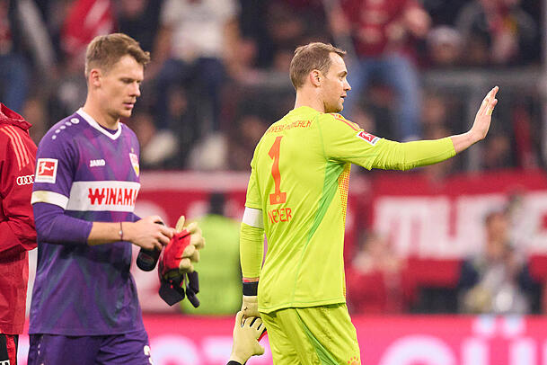 Alexander Nübel (li.) gilt als designierter Nachfolger von Manuel Neuer beim FC Bayern. Alexander Nübel (li.) gilt als designierter Nachfolger von Manuel Neuer beim FC Bayern.