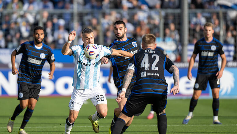 Traf für den TSV 1860 doppelt: Sigurd Haugen. Traf für den TSV 1860 doppelt: Sigurd Haugen.