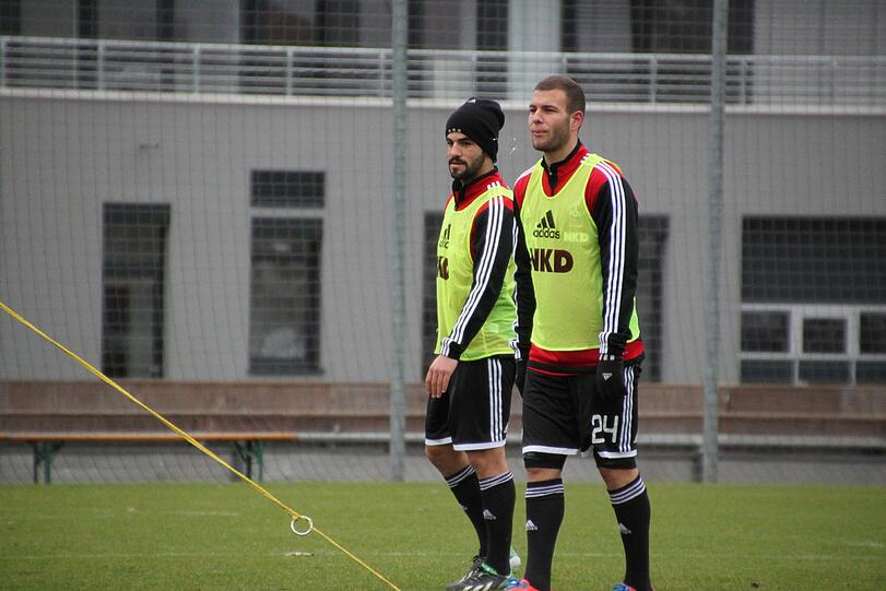Zwei der drei Neuzugänge: Muhammed Ildiz (l.) und Berkay Dabanli.