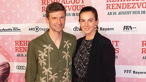 Thomas und Lisa M&uuml;ller zeigten sich schon l&auml;nger nicht mehr zusammen, hier 2023 bei einer Filmpremiere.
