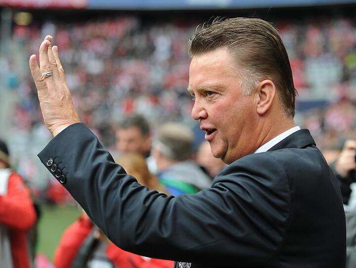 Nachdenklich: Bayern Trainer Louis van Gaal.