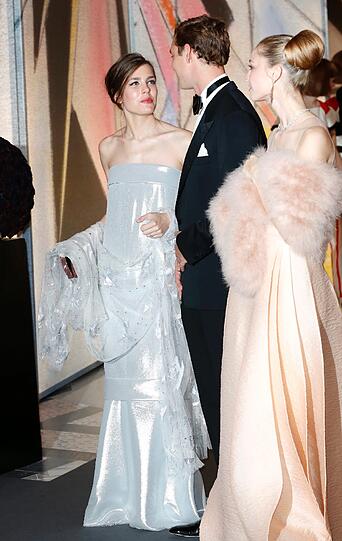 Charlotte Casiraghi mit ihrem bruder Pierre und seiner Verlobten Beatrice Borromeo