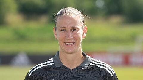 Im Tor Nummer drei: Ann-Katrin Berger.