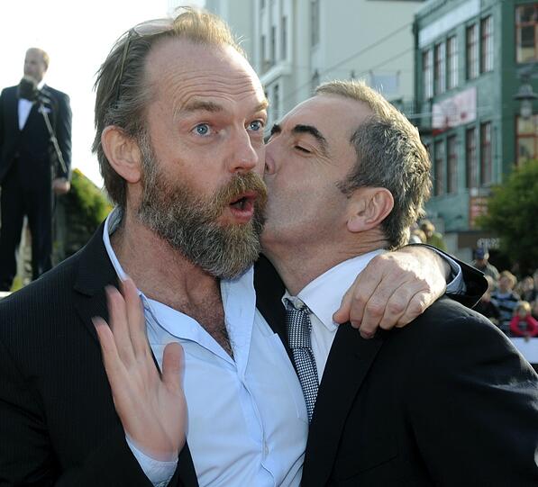 Hugo Weaving und James Nesbitt