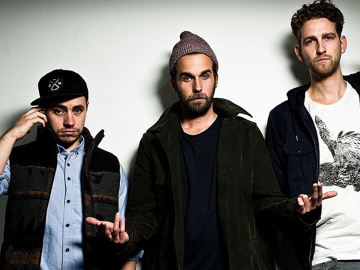 Raffi, Jonas und Moritz (v.l.n.r.) starteten 2013 mit ihrem Debütalbum "OK KID" voll durch