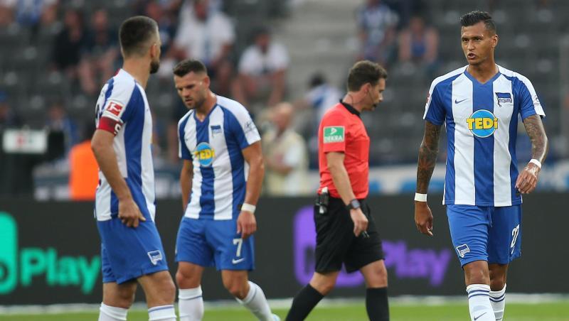 Hertha BSC verlor 0:3 gegen den VfL Wolfsburg. Hertha BSC verlor 0:3 gegen den VfL Wolfsburg.
