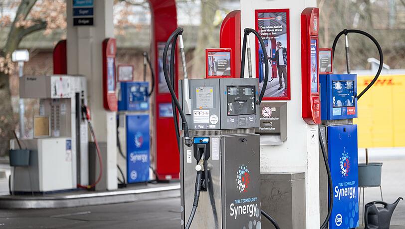 Eine Tankstelle in Berlin-Tiergarten. Momentan bewegen sich die Preise nach unten,