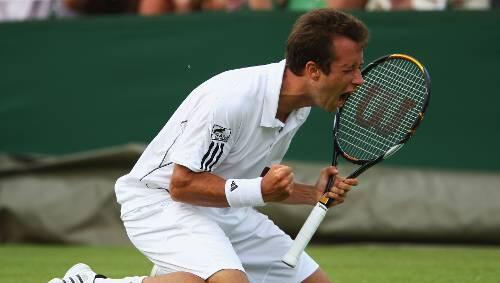 Will auch gegen Top-Favorit Federer nicht in die Knie gehen: Philipp Kohlschreiber. Will auch gegen Top-Favorit Federer nicht in die Knie gehen: Philipp Kohlschreiber.