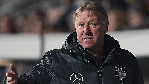 U-21-Nationaltrainer Horst Hrubesch.