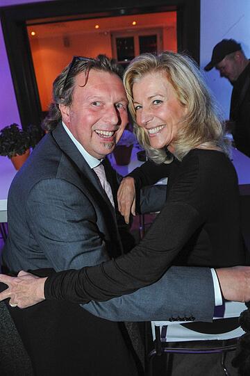 Promis beim Futurecom-Sommerfest: Sängerin Linda Jo Rizzo mit Mann Hans Wagner.
