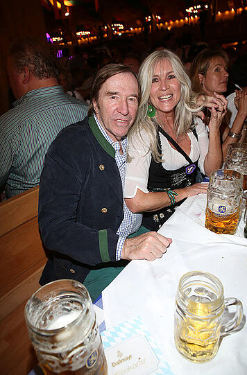 Günter Netzer mit Ehefrau Elvira