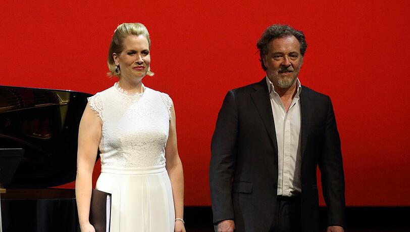 Julia Kleiter und Christian Gerhaher bei einem früheren gemeinsamen Liederabend vor drei Jahren im Nationaltheater.