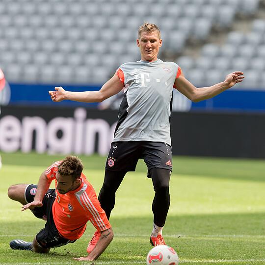 Die Bilder vom Training in der Allianz Arena