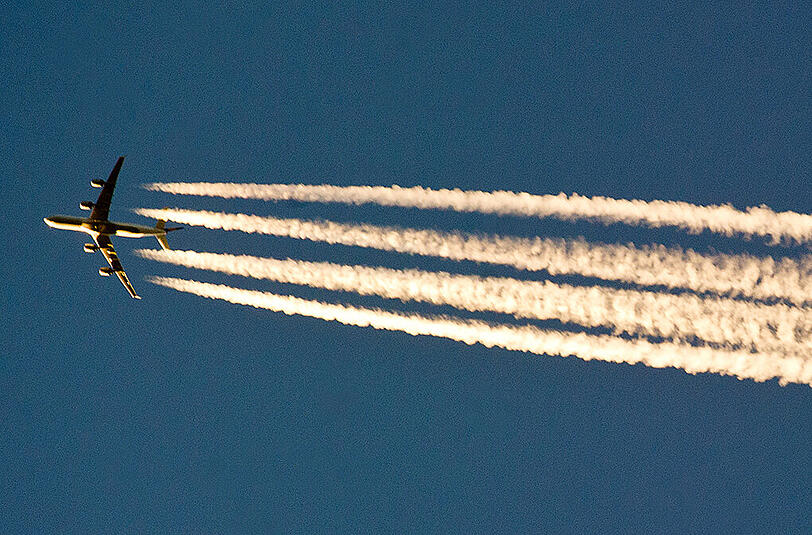 Der Flugverkehr macht mittlerweile 14 Prozent des gesamten Kohlendioxid-Ausstoßes in Bayern aus.