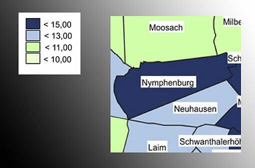 Nymphenburg: 13,9 Euro/qm