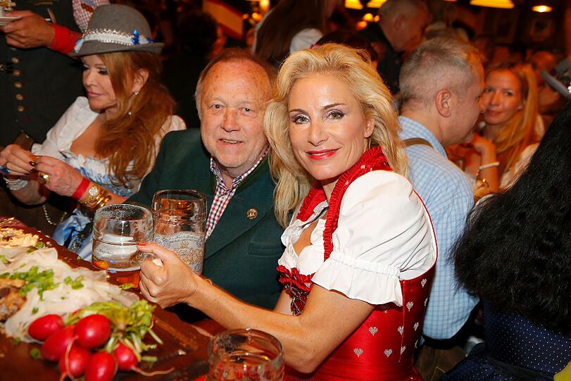 Joseph Vilsmaier und Freundin Birgit Muth.