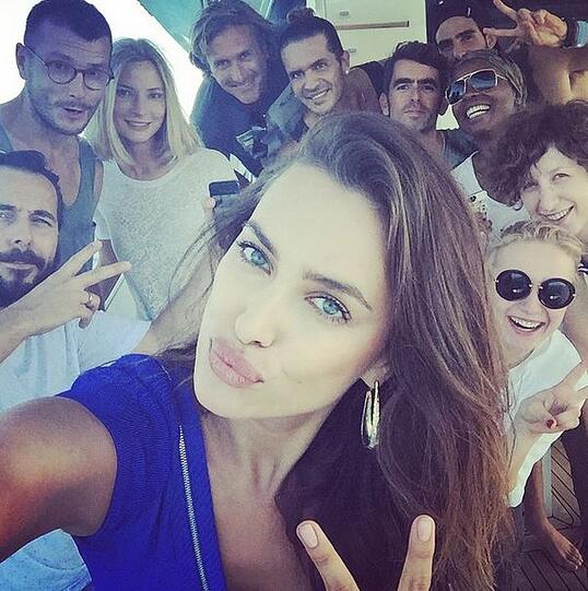 Irina Shayk auf Instagram