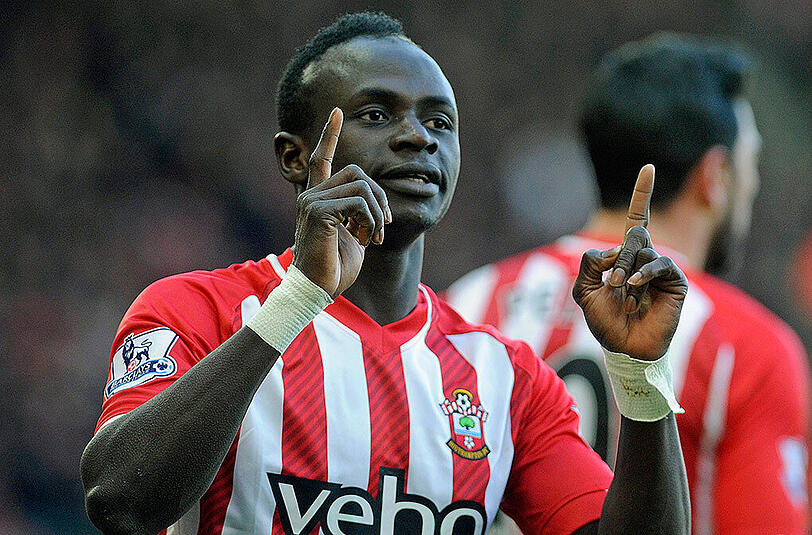Jubelt er bald für die Bayern: Southamptons Flügelflitzer Sadio Mané.