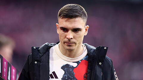 Joao Palhinha kam im vergangenen Sommer für rund 50 Millionen Euro vom FC Fulham zum FC Bayern. "Für Joao war es generell schwierig. Er war ganz schön lange raus und das erste Mal wieder von Anfang an, das ist nie einfach", sagte Goretzka.