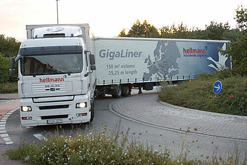 Platz da - die Gigaliner kommen