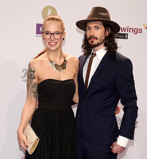 Sängerin Stefanie Heinzmann und ihr Bruder Claudio Heinzmann