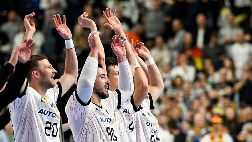 Die deutschen Handballer wollen das Halbfinale erreichen.