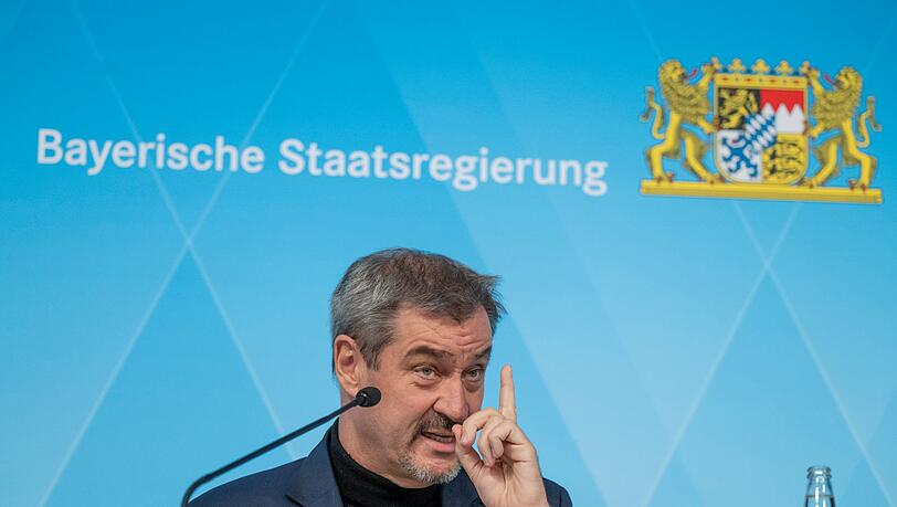 Markus Söder richtet den Blick auf 2025. (Archivbild)