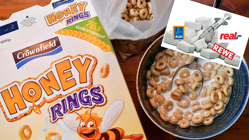 Die "Honey Rings": Lidl hat den Zuckeranteil der Frühstücksflocken laut eigenen Angaben bereits um 30 Prozent gesenkt.