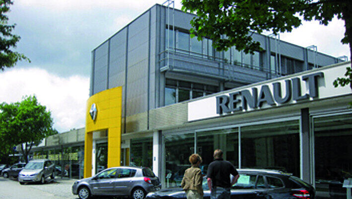 Die Renault Niederlassung München, Frankfurter Ring 71 Die Renault Niederlassung München, Frankfurter Ring 71