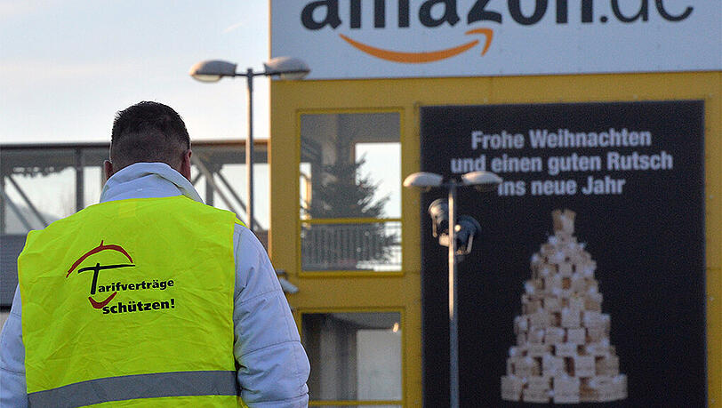 Insgesamt sechs der neun Amazon-Standpunkte in Deutschland streiken. Und das so kurz vor Weihnachten. Insgesamt sechs der neun Amazon-Standpunkte in Deutschland streiken. Und das so kurz vor Weihnachten.