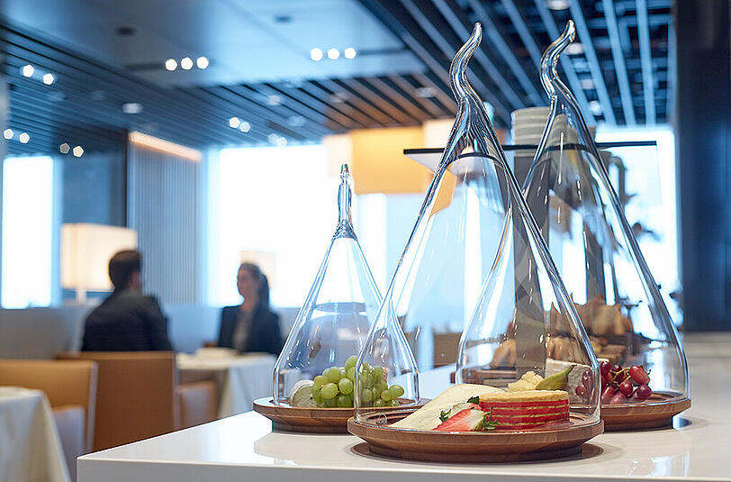 Nur wer den HON-Status erreicht hat, darf die exklusive First-Class-Lounge der Lufthansa betreten.