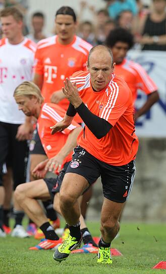 Der FC Bayern im Trentino - Bilder aus dem Trainingslager.